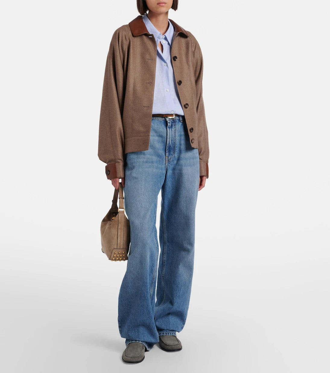 Tod's - Sacca Mini suede shoulder bag