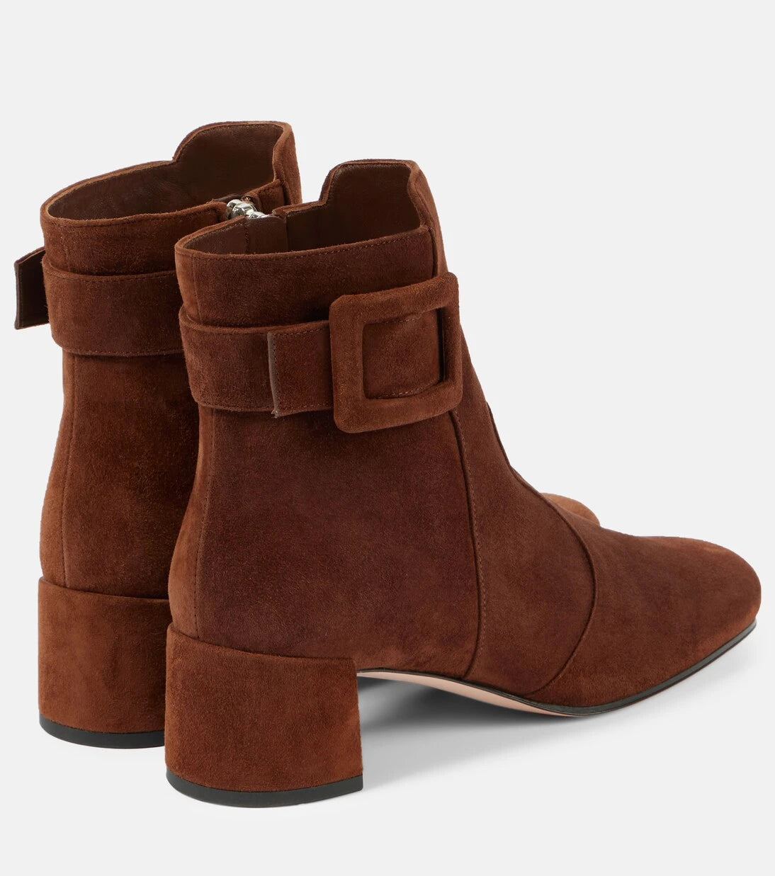 Roger Vivier - Tres Vivier Polly suede ankle boots