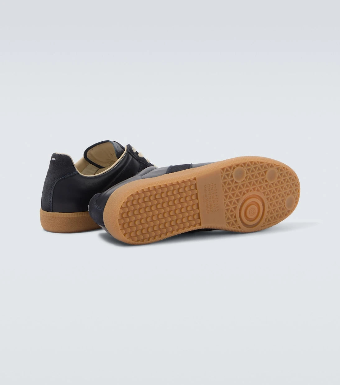 Maison Margiela - Replica suede and leather sneakers