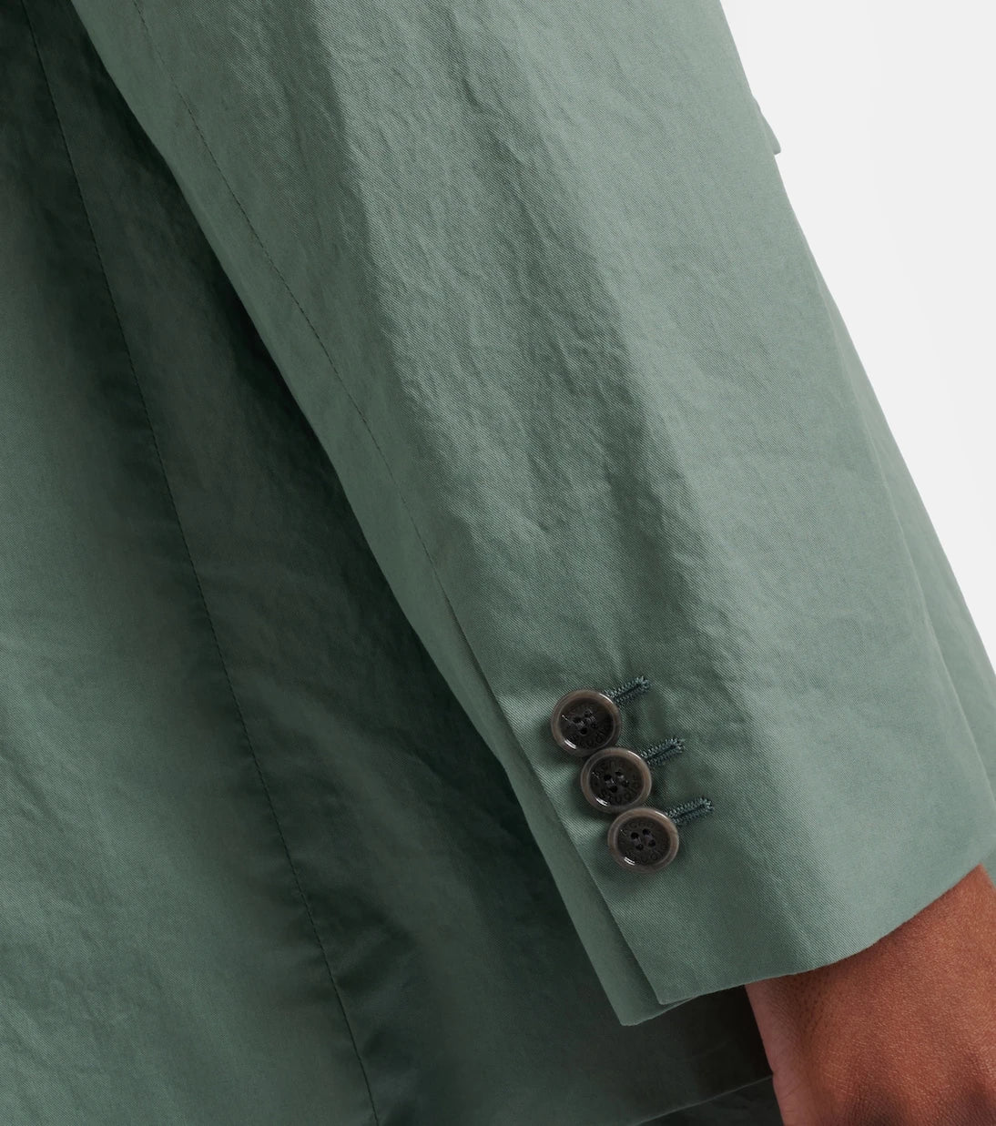 Acne Studios - Scarf-detail oversized cotton twill blazer
