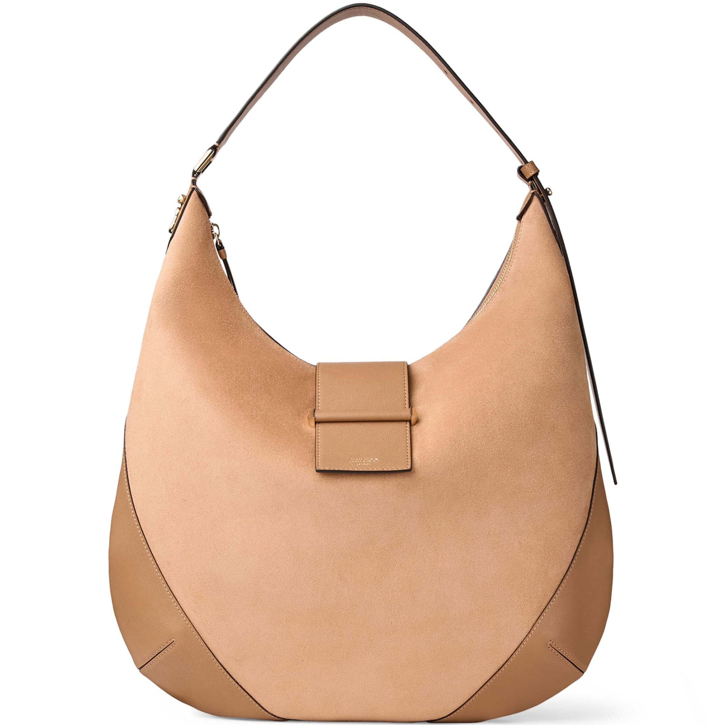 Jimmy Choo Bar Medium Suede Shoulder Bag