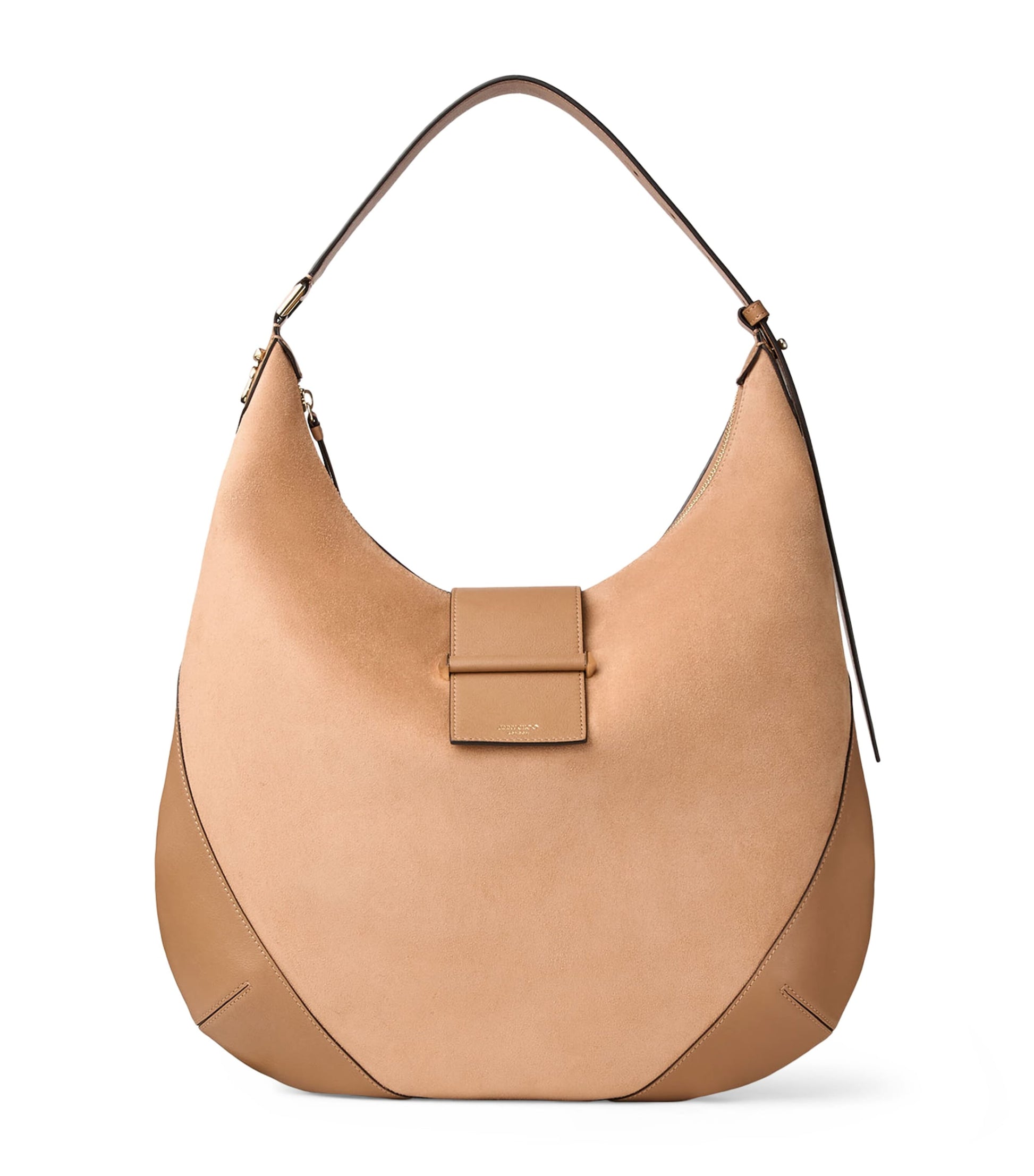 Jimmy Choo Bar Medium Suede Shoulder Bag