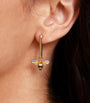 Yellow Gold, Diamond and Citrine Mythology Bee Earring Drops