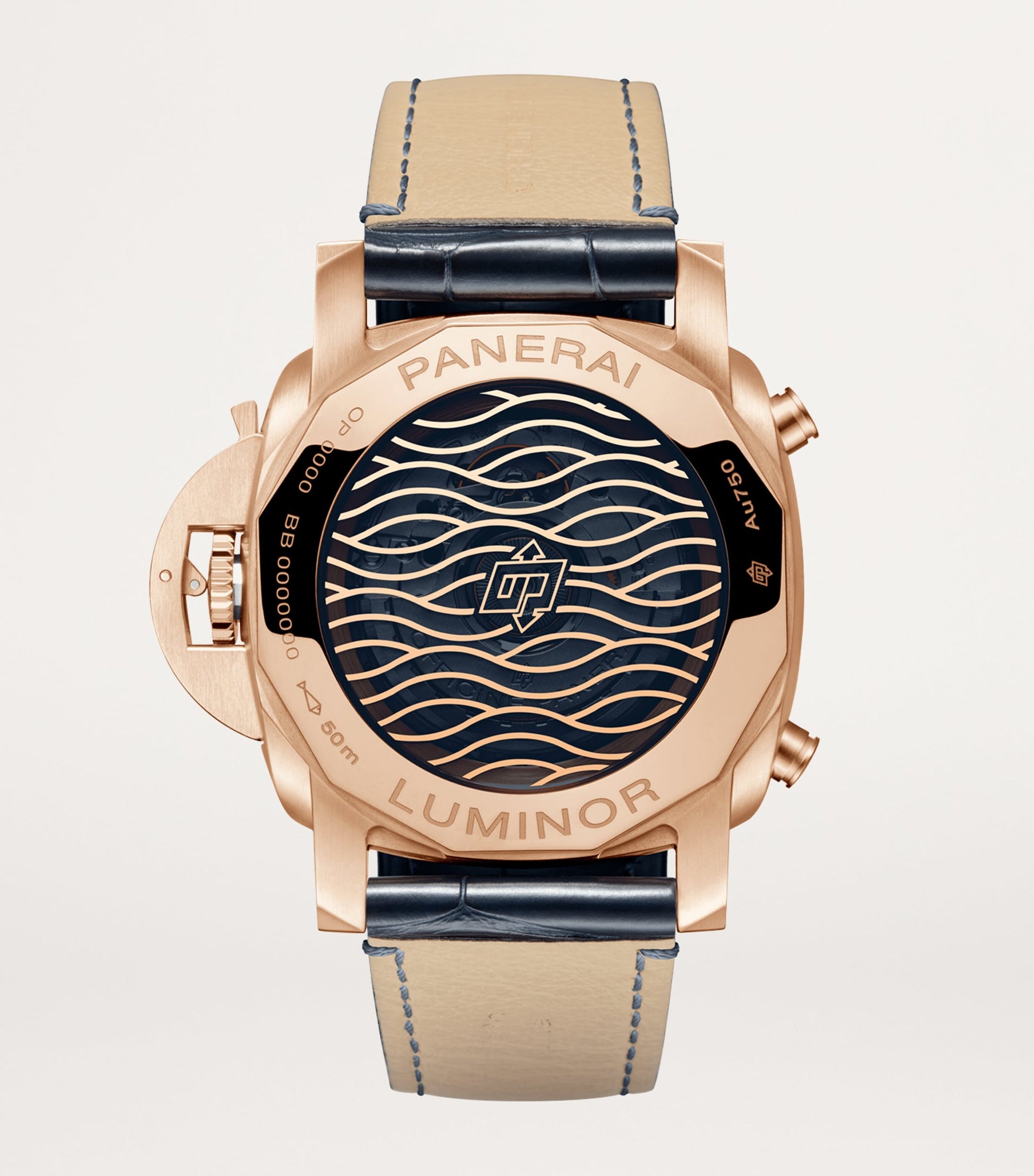 Panerai Goldtech Luminor Chrono Watch 44mm