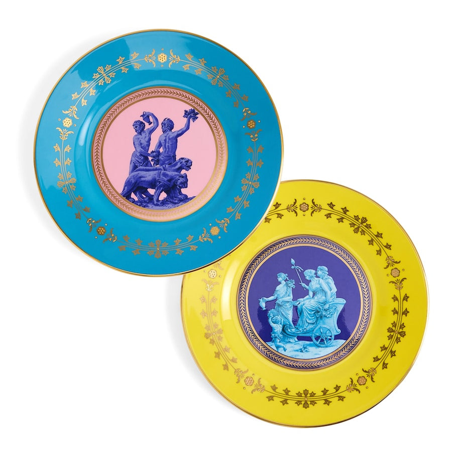 Set of 2 Bacchus Plates (20.6cm)