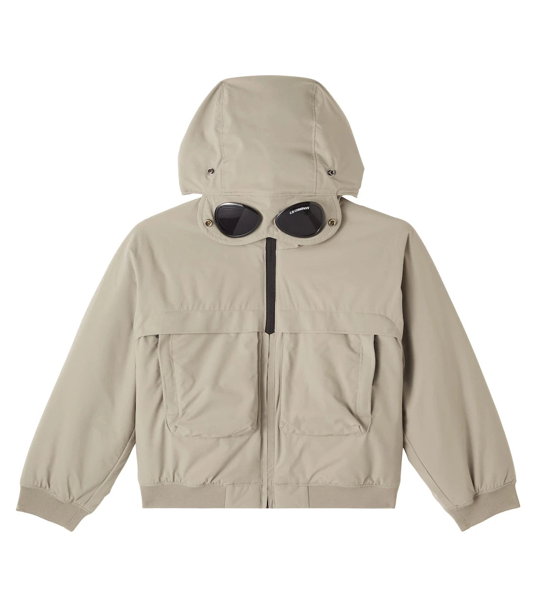 C.P. Company Kids - Goggle hooded jacket