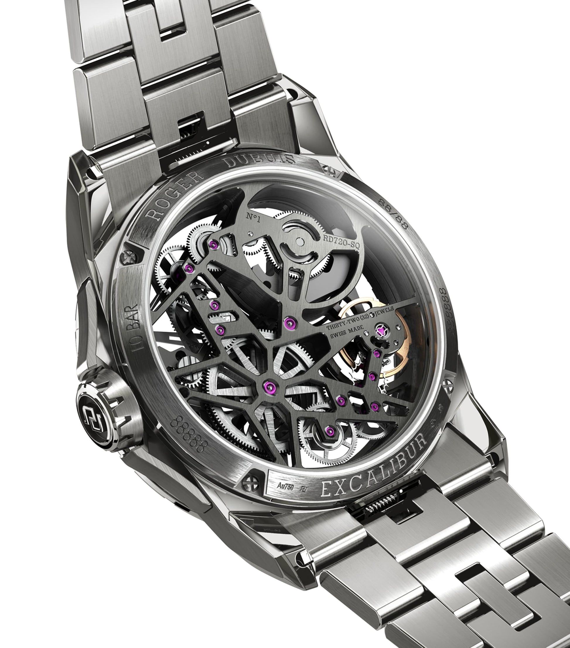 Titanium Excalibur Monobalancier Watch 42mm