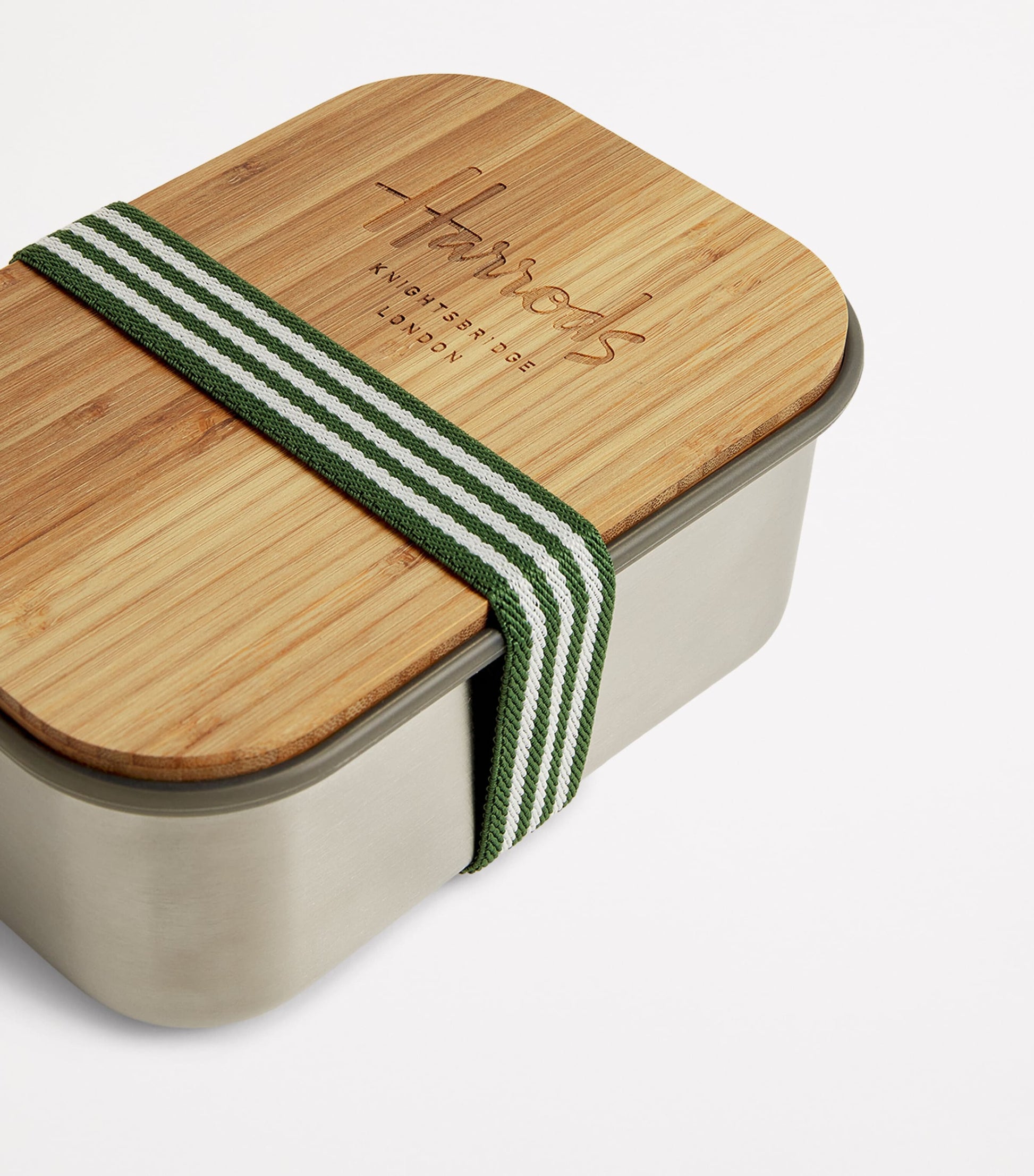 Bamboo-Lid Lunch Box