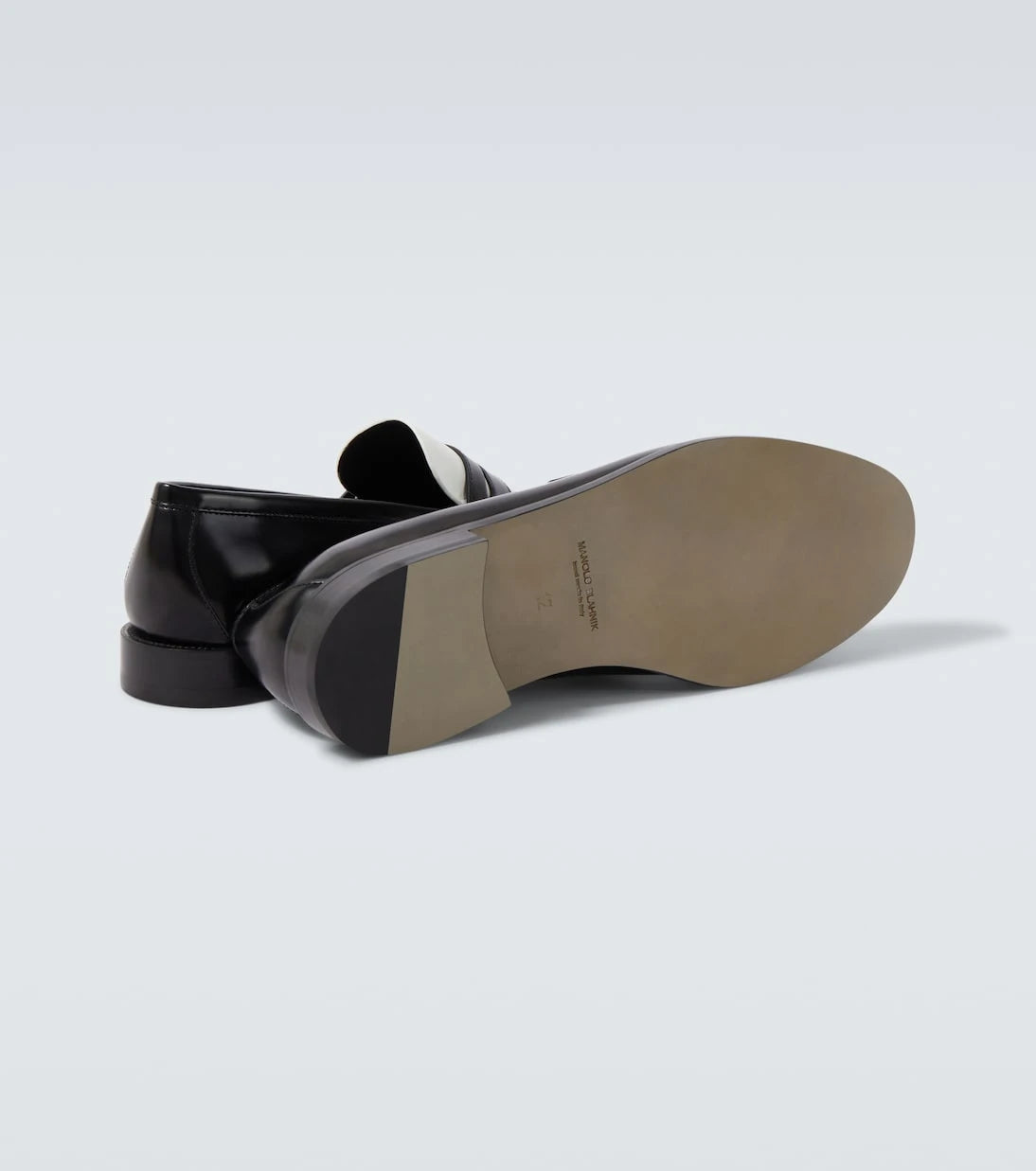 Manolo Blahnik - حذاء لوفر "بيري" من الجلد
