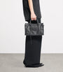 Balenciaga Grey Small Leather Le City Top-Handle Bag