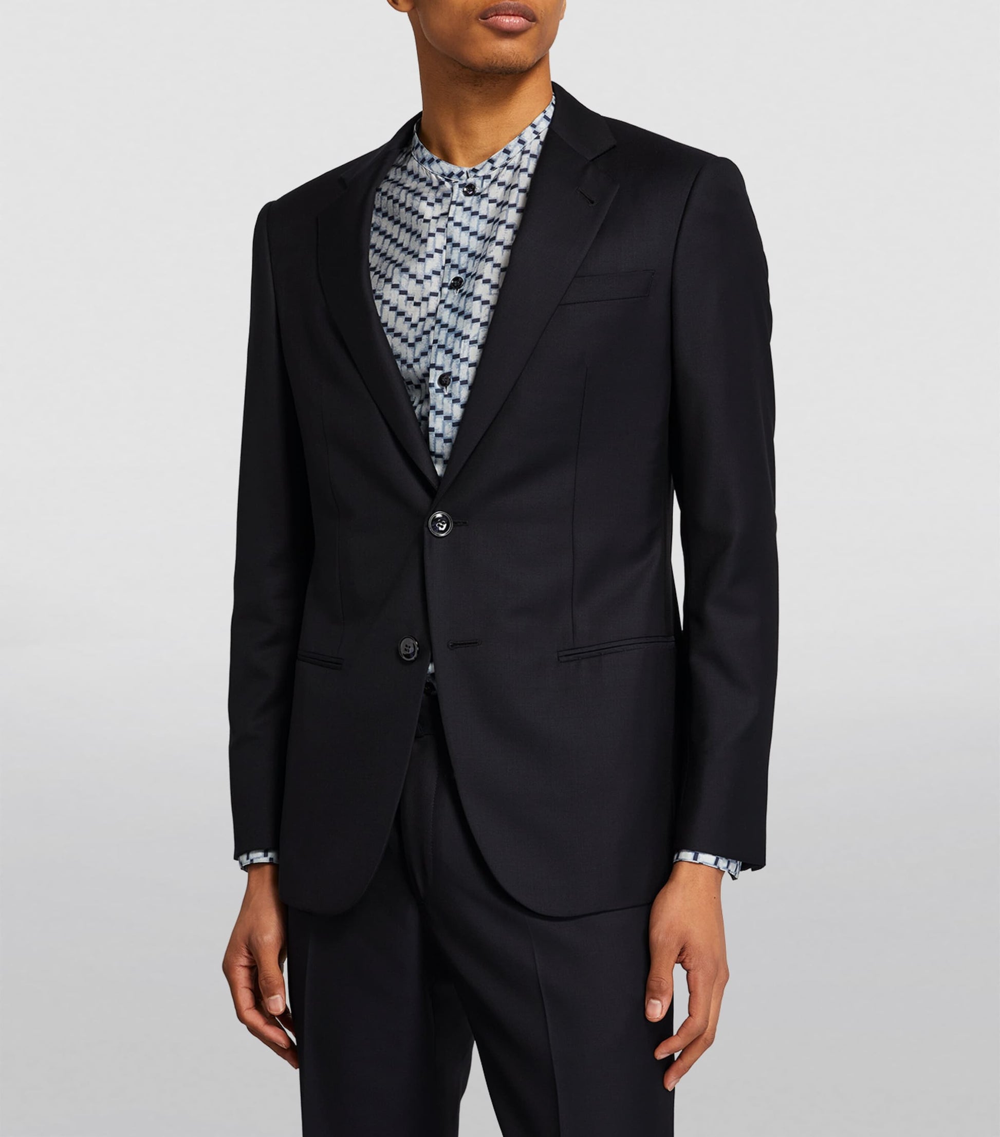 Giorgio Armani Wool-Cashmere Two-Piece Suit