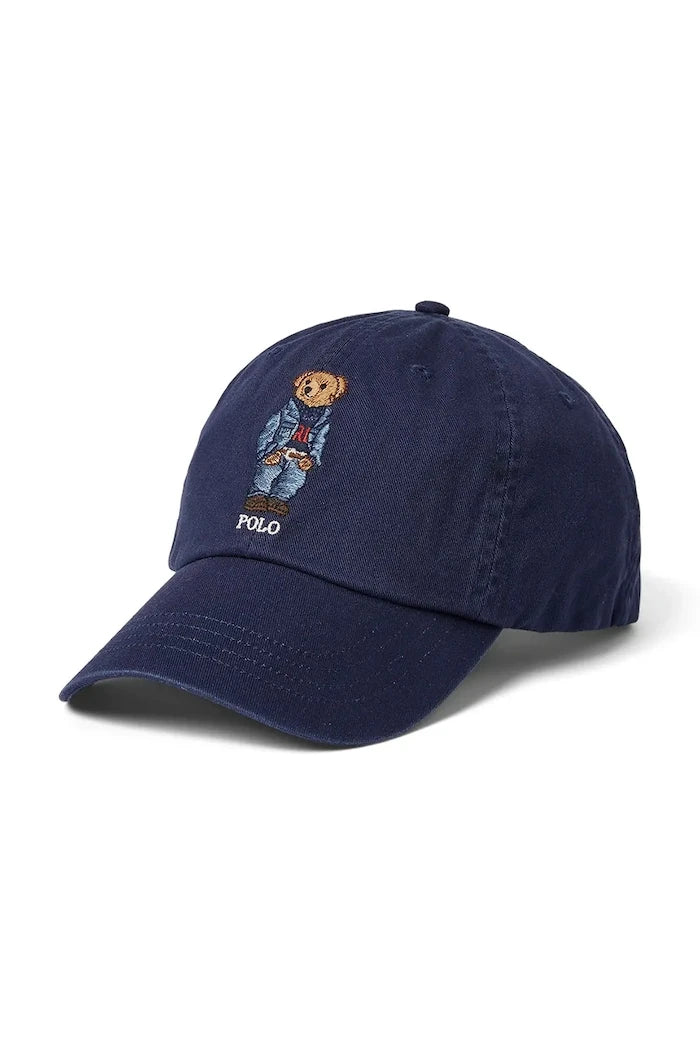 Памучна шапка с козирка Polo Ralph Lauren