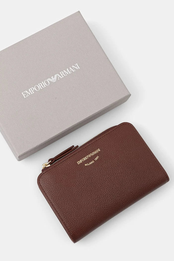 Emporio Armani портфейл дамски от кожа