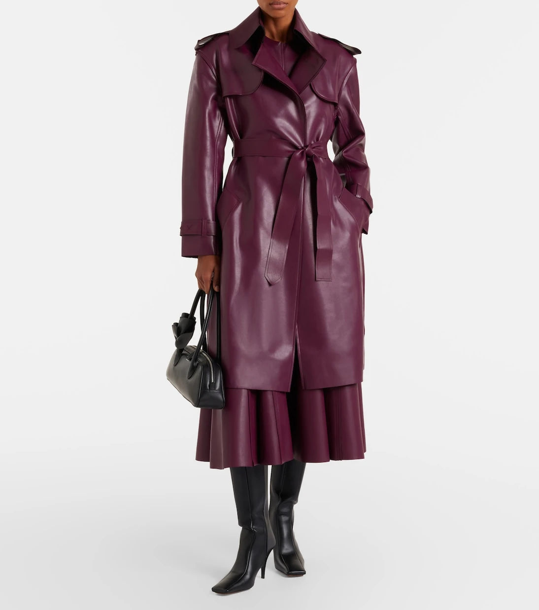 Norma Kamali - Belted trench coat
