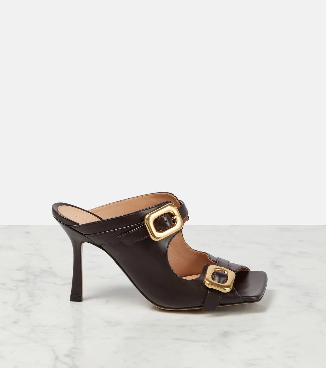 Bottega Veneta - Leather mules