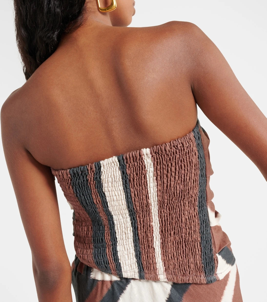 Faithfull - Setubal striped linen tube top