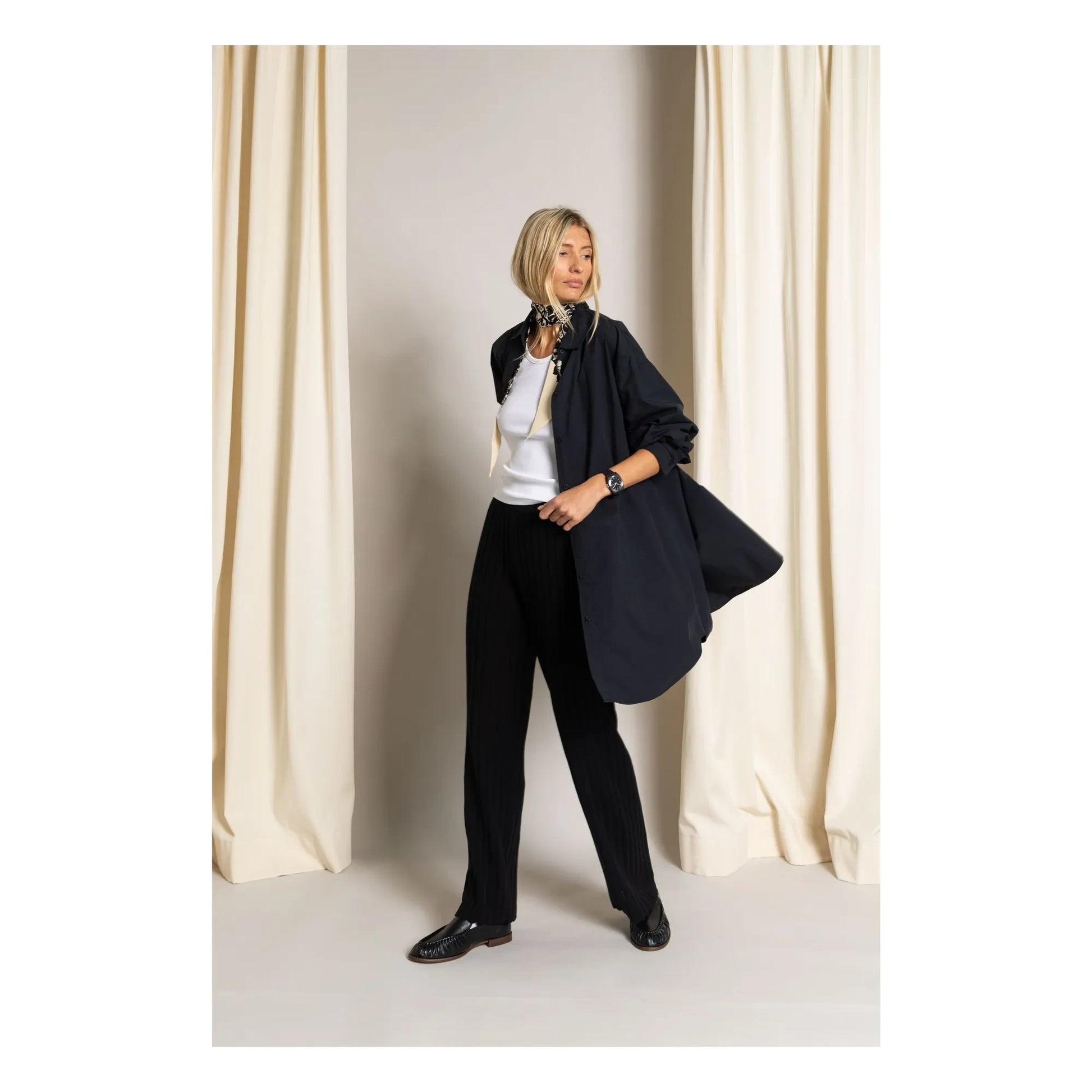 Smallable Woman - Dress Shirt Lydie | Black