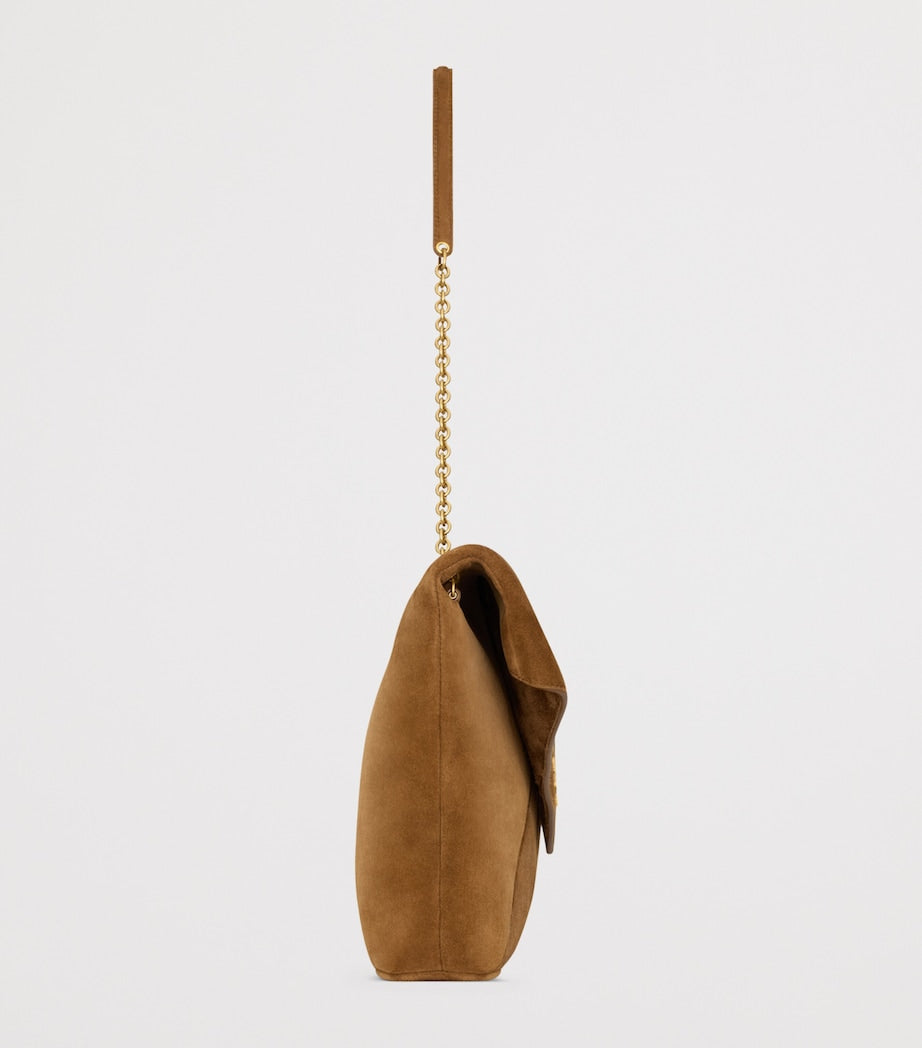 Saint Laurent Beige Extra Large Cassandre Envelope Chain Wallet