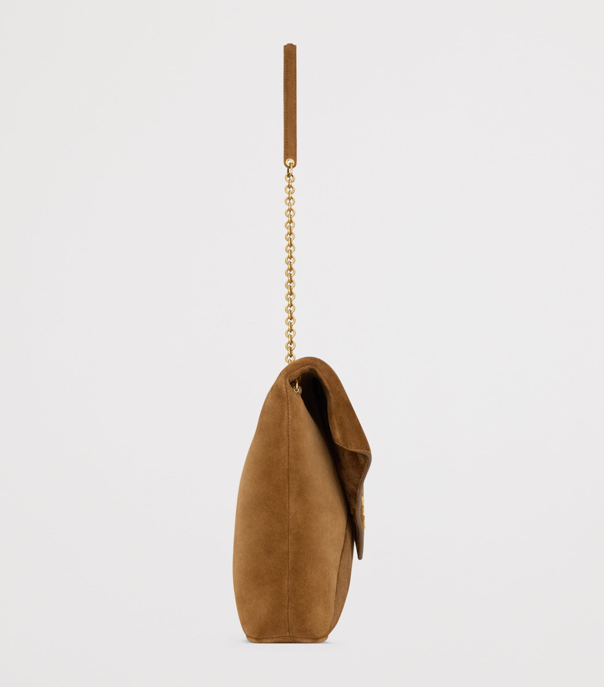 Saint Laurent Beige Extra Large Cassandre Envelope Chain Wallet