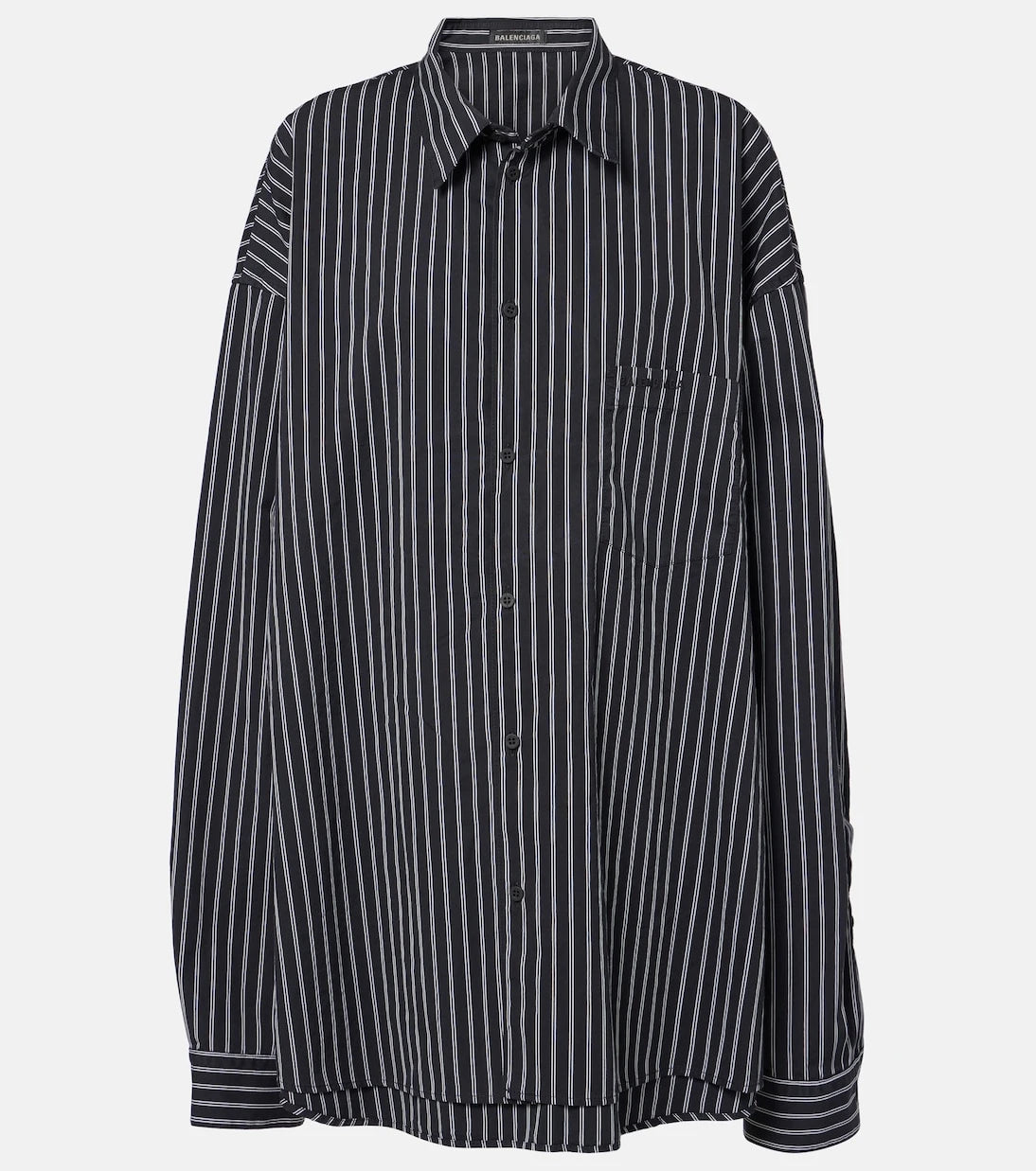 Balenciaga - Flatground striped cotton shirt