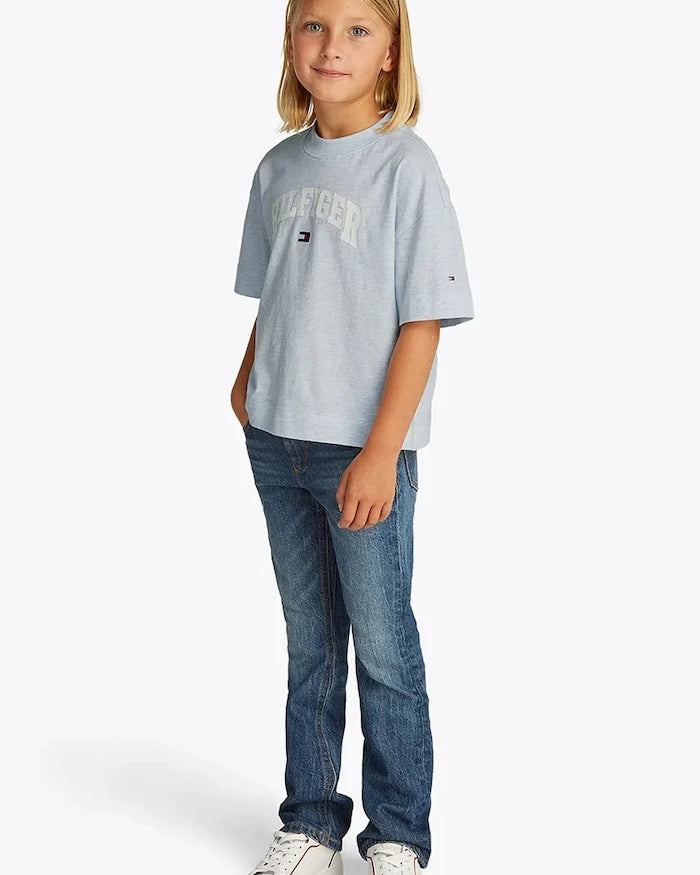 Детска памучна тениска Tommy Hilfiger