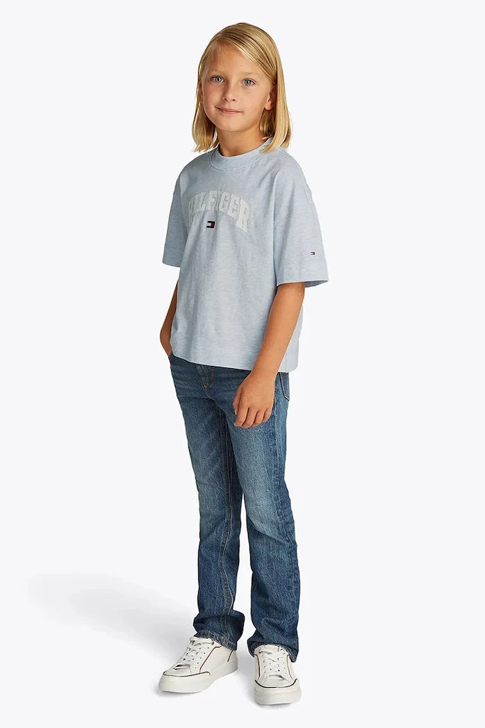 Детска памучна тениска Tommy Hilfiger