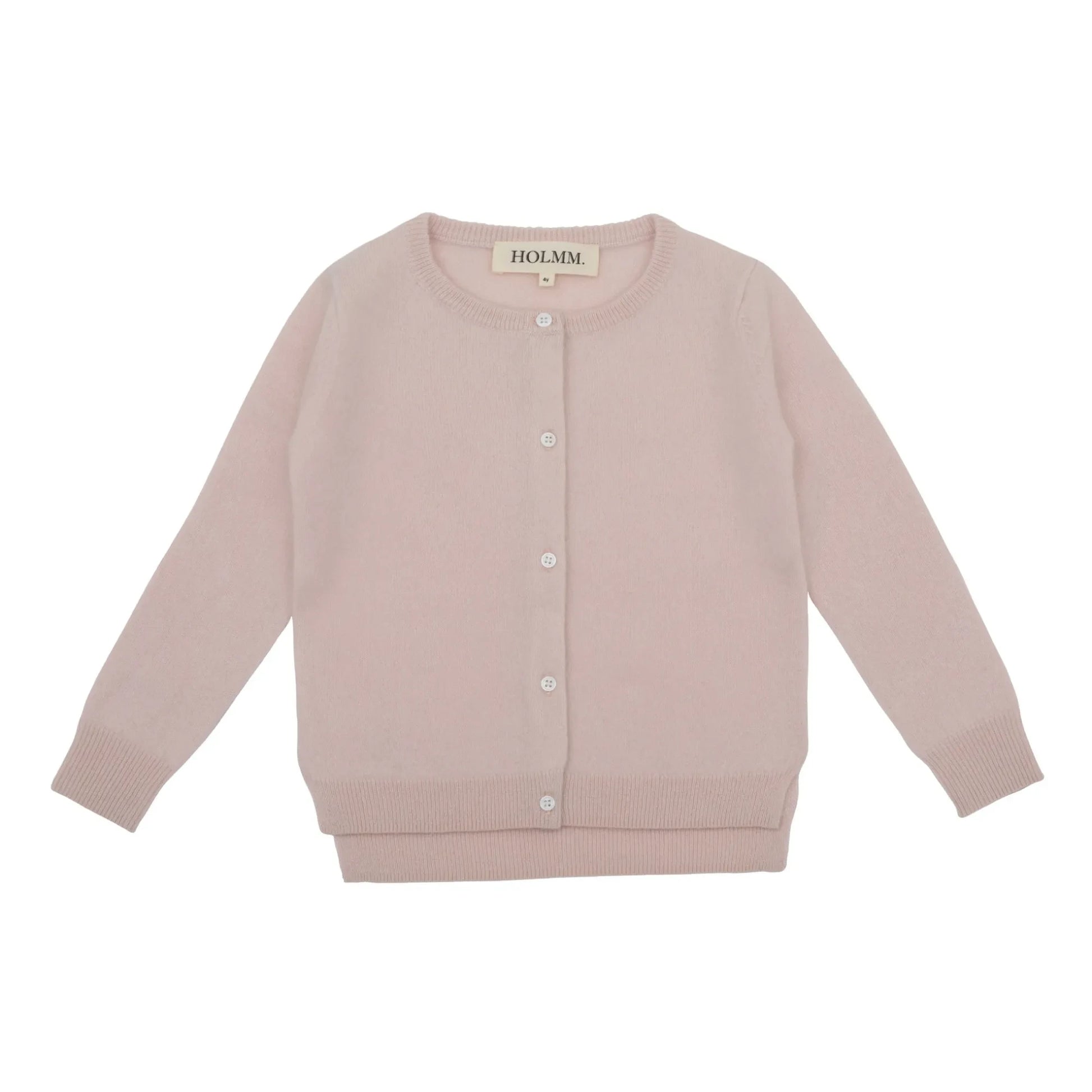 Holmm - Molly Cashmere Cardigan | Pale Pink