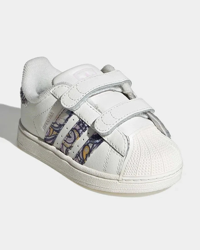adidas Originals LIBERTY LONDON SUPERSTAR II маратонки за деца от кожа