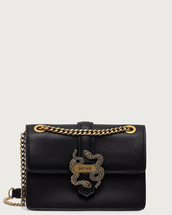 Just Cavalli suni deri kadın crossbody çanta