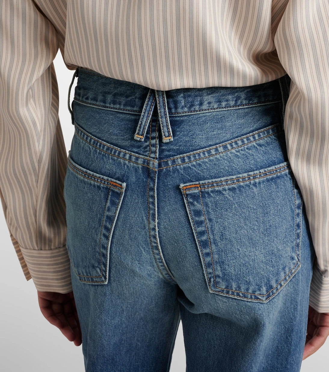 Slvrlake - Grace faded wide-leg jeans
