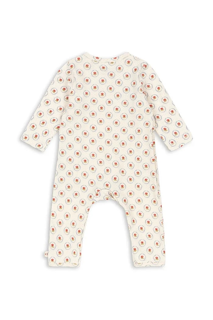 Бебешки ританки Konges Sløjd BASIC NEWBORN ONESIE GOTS