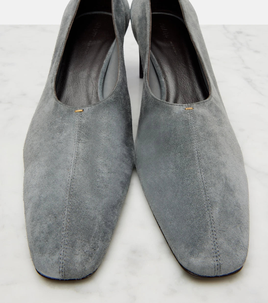 Khaite - Cecilia 50 suede pumps