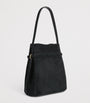 Toteme Black Suede Bucket Shoulder Bag