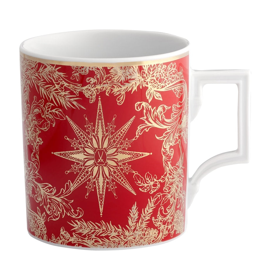 Meissen Porcelain Christmas Star Mug