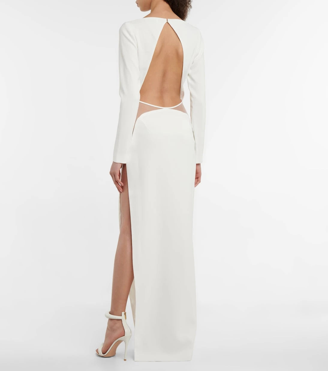 Mônot - Cutout crêpe gown