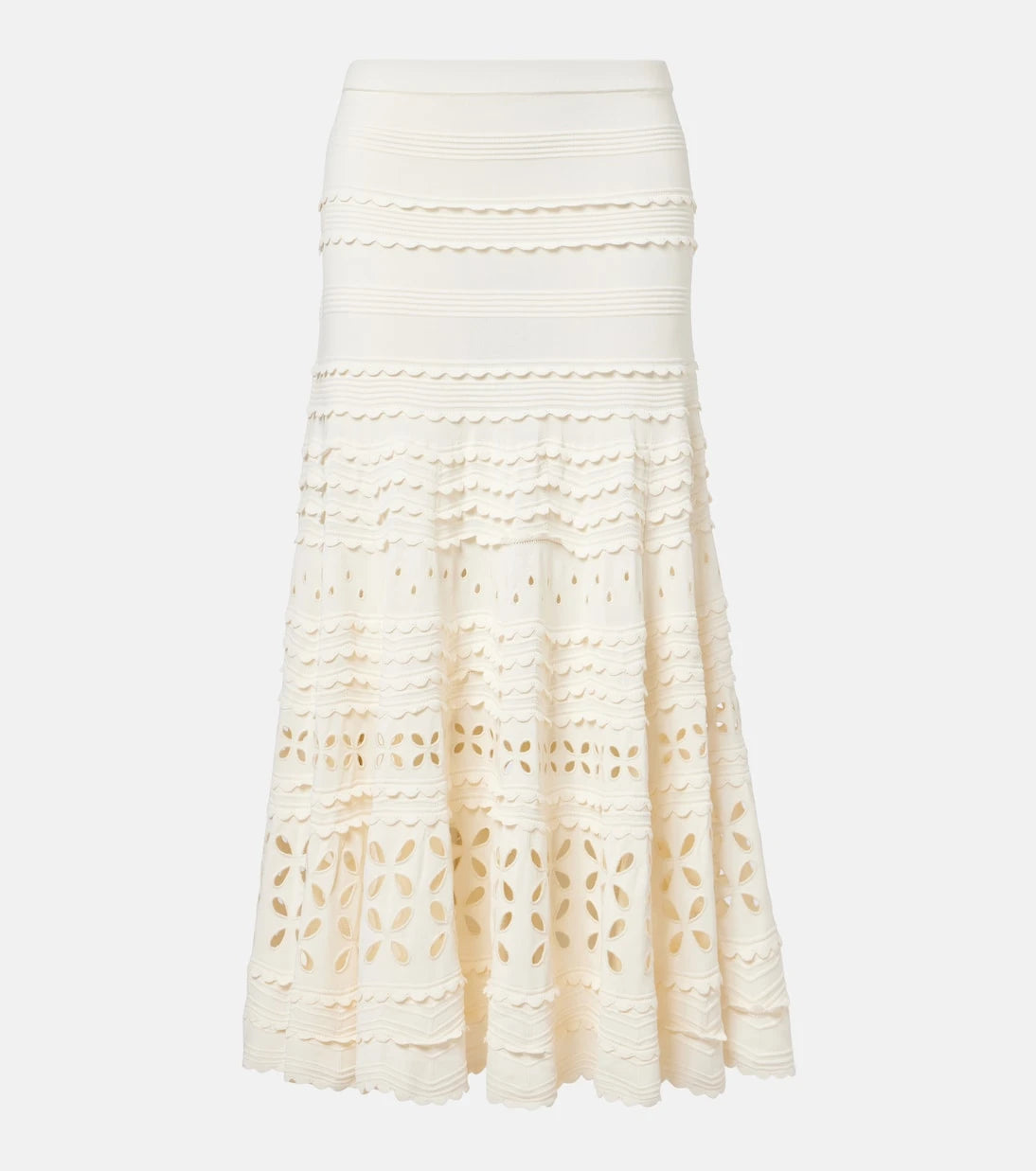 Ulla Johnson - Annisa broderie anglaise midi skirt