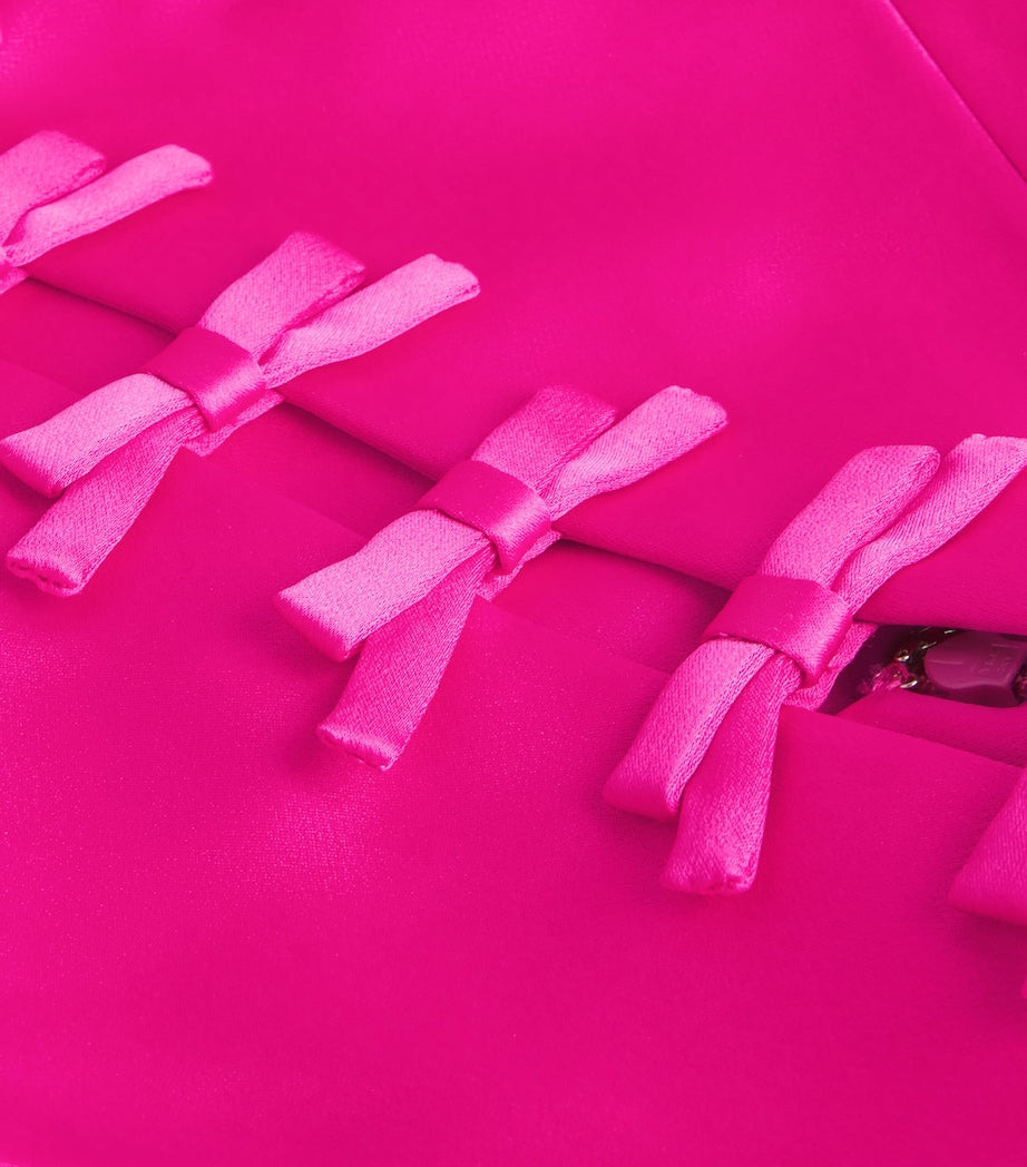 Rebecca Vallance Pink Saskia Tulip Mini Dress