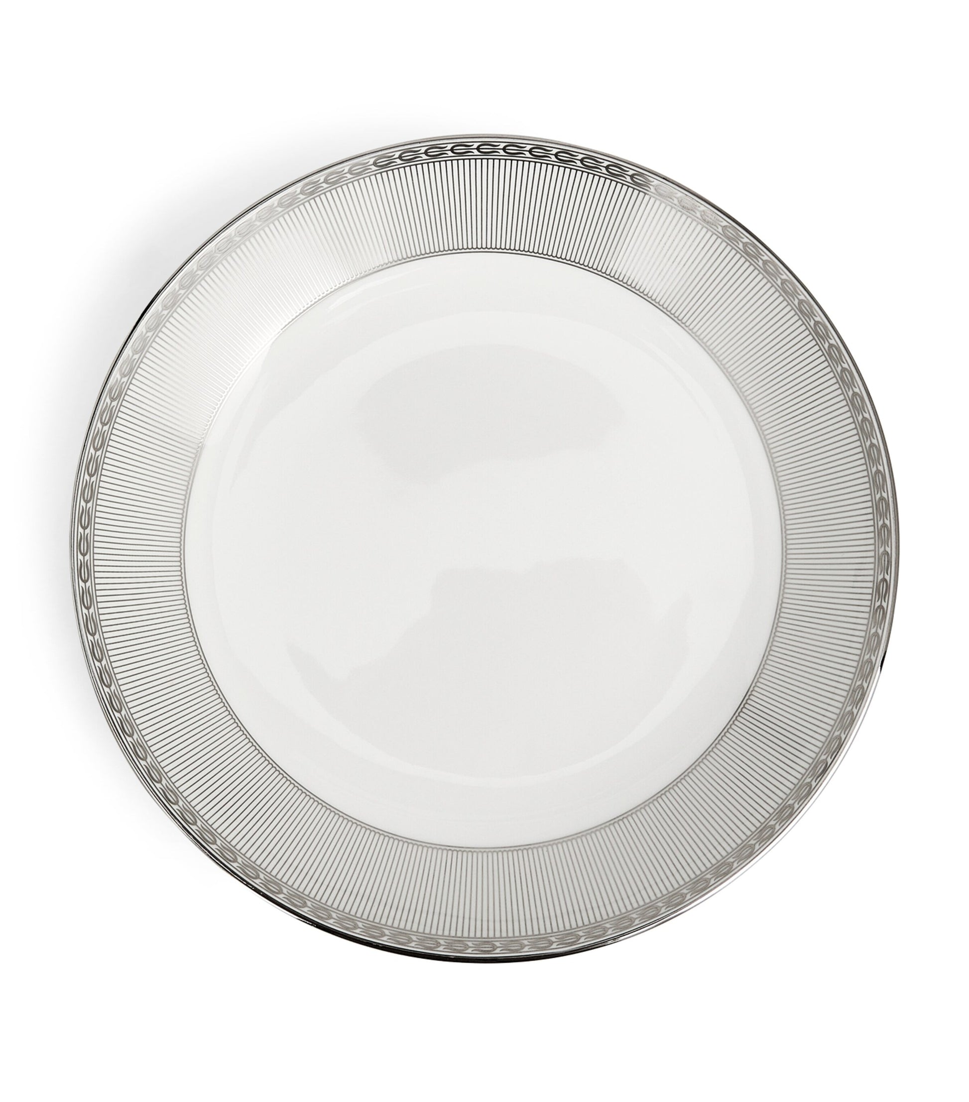 Silver Tonquin Deep Plate (22cm)