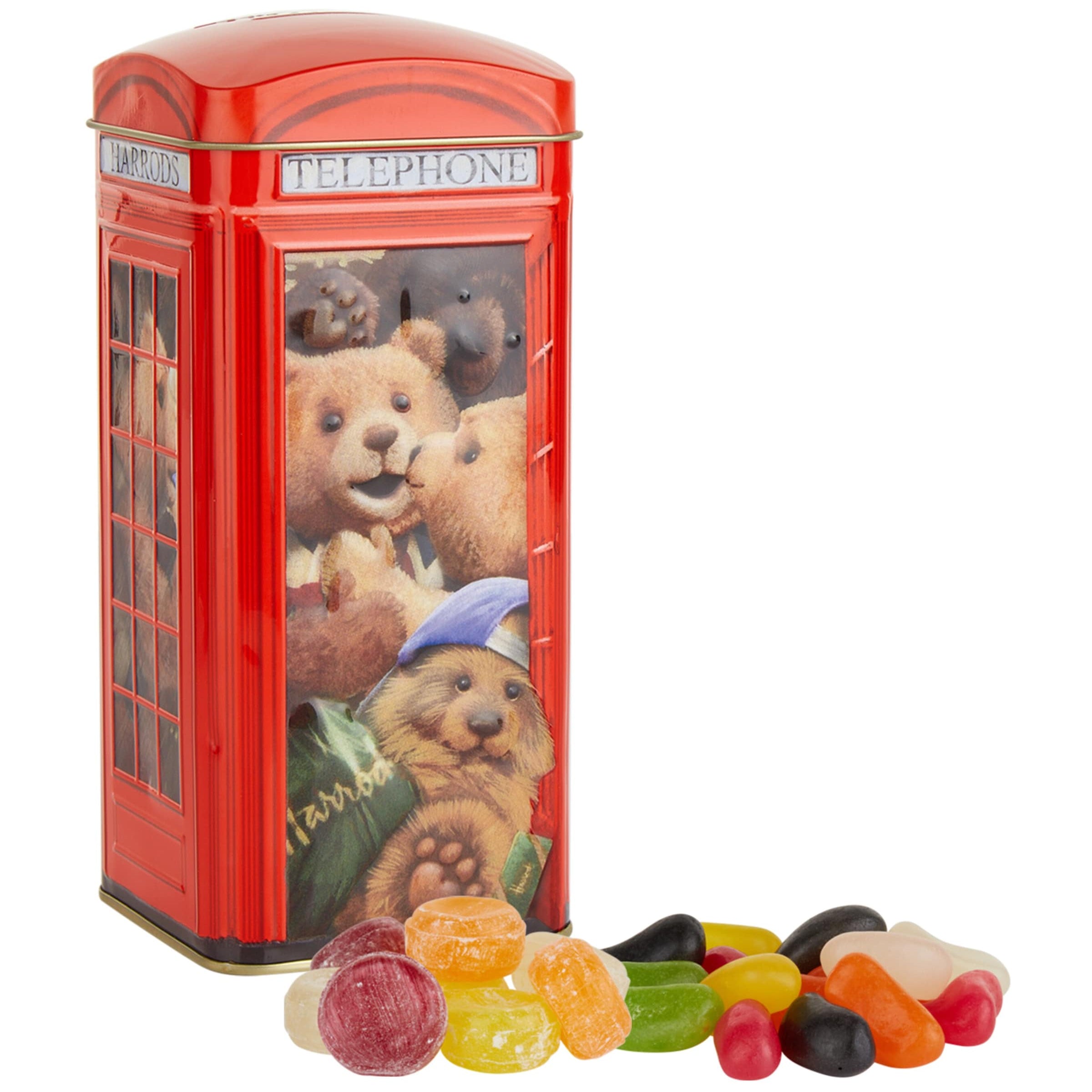 London Bear Phone Box Sweet Tin (200g)