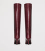 Saint Laurent Pink Patent Leather Jill Knee-High Boots 75