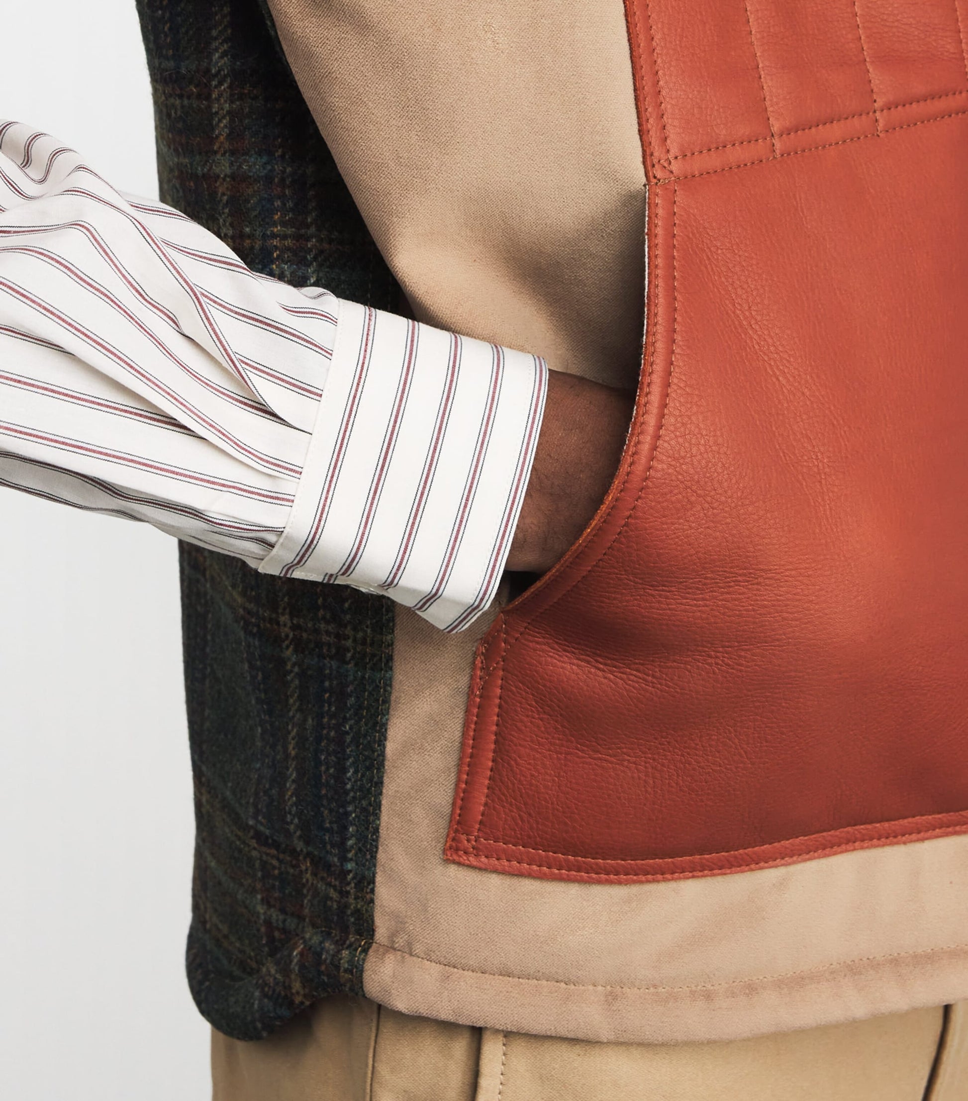 Junya Watanabe MAN Beige x Filson Cotton Patch Gilet