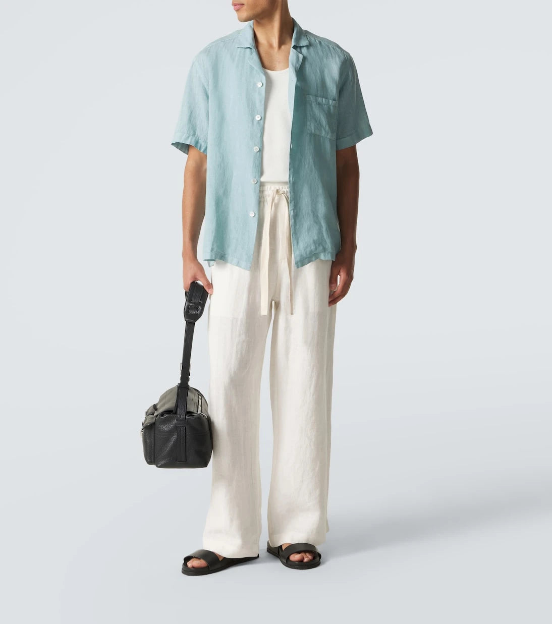 Thom Sweeney - قميص كتان