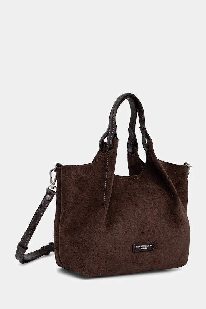Gianni Chiarini DUA kadın süet crossbody çanta