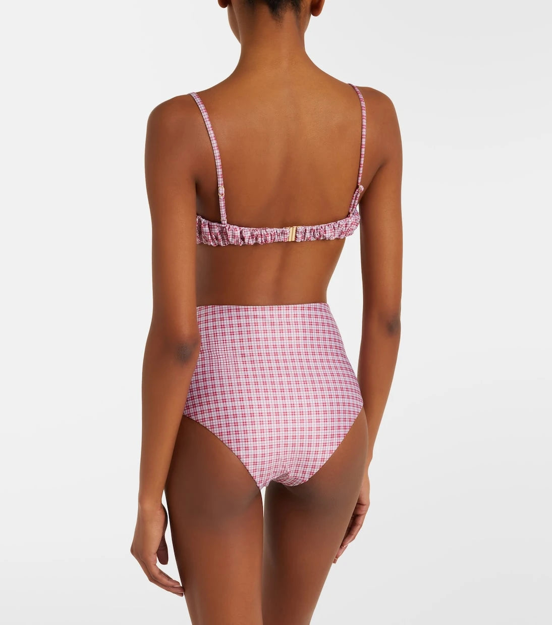 Faithfull - Moana checked bikini top