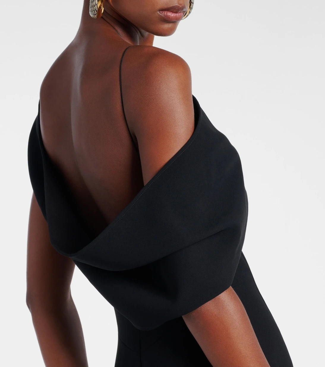 Jacquemus - One-shoulder midi dress