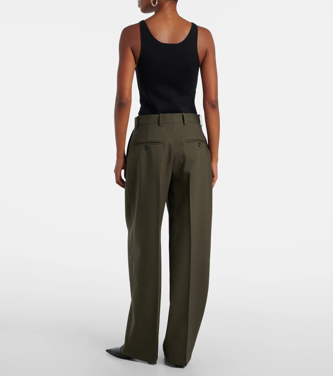 Toteme - Wool-blend wide-leg pants