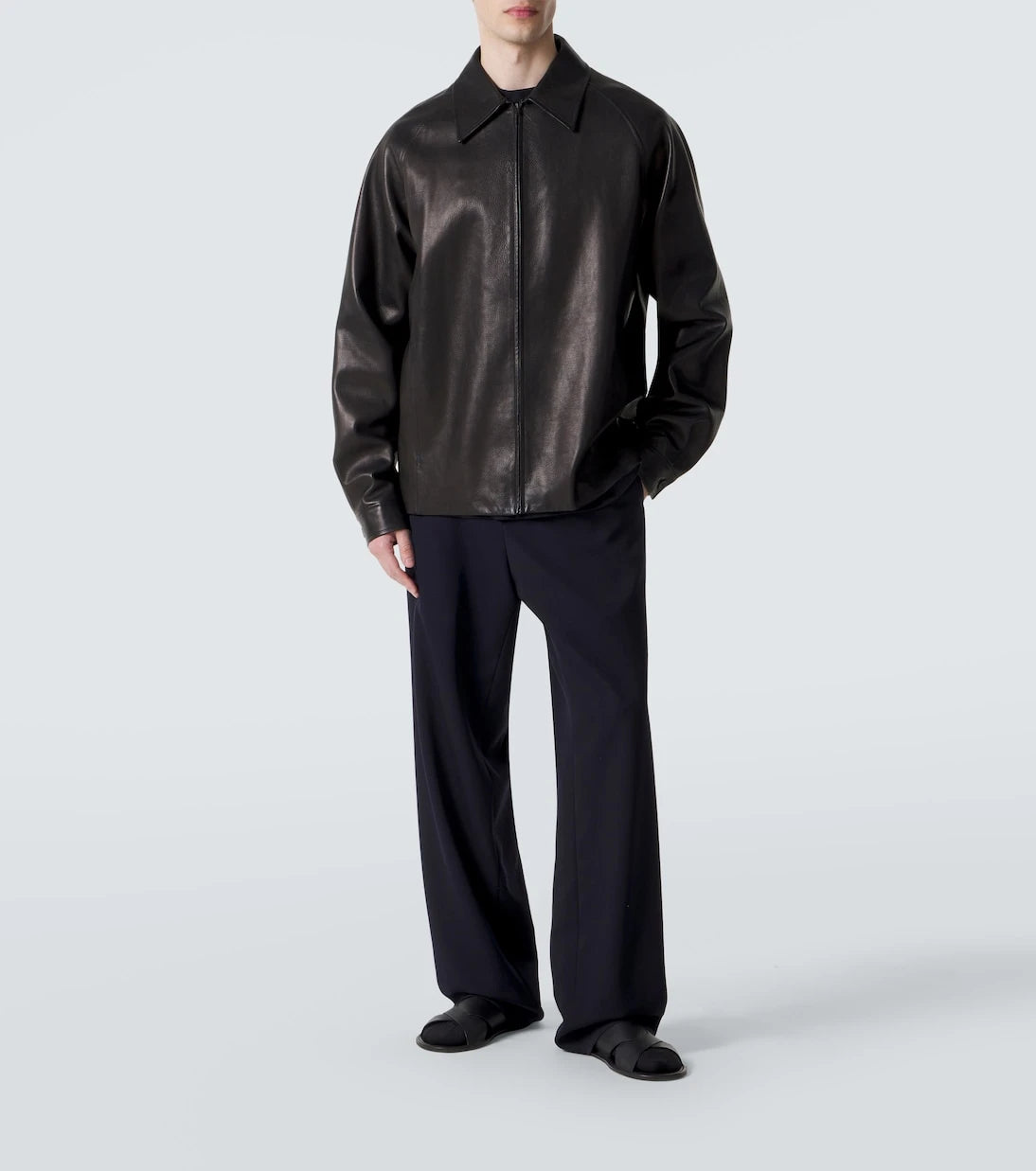 The Row - Mount leather jacket