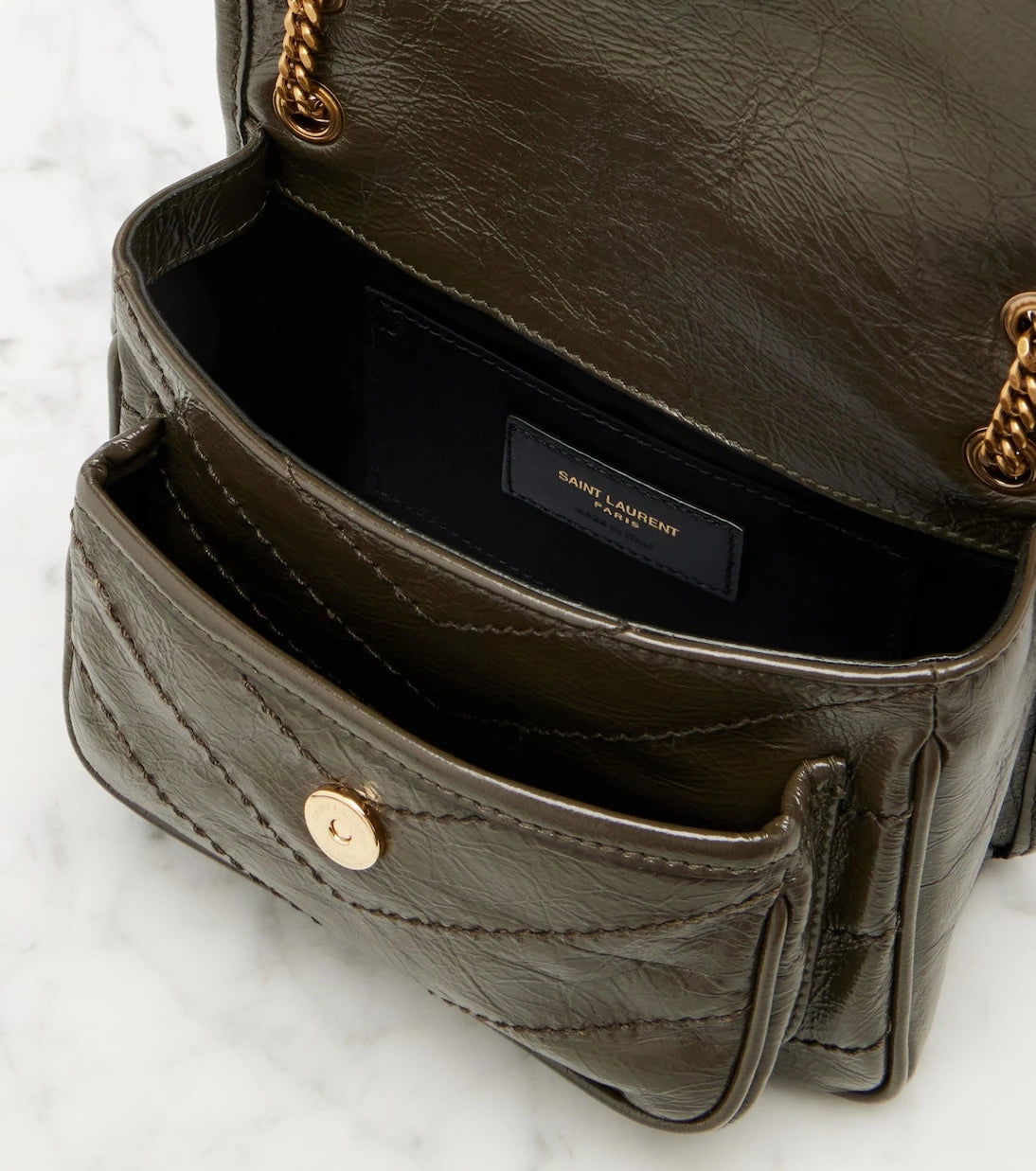 Saint Laurent - Niki Mini leather shoulder bag