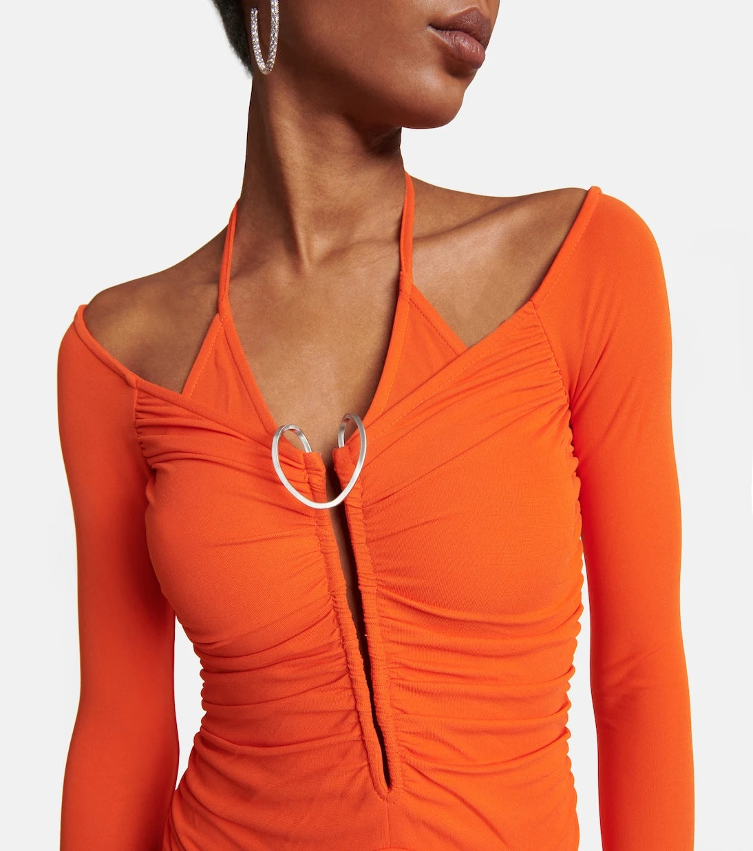 Dion Lee - فستان موبيوس جيرسي مفتوح