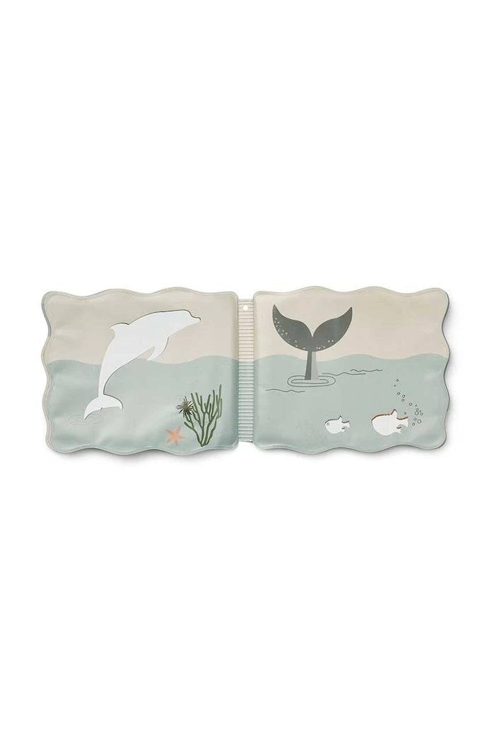 Детска книга Liewood Waylon Sea Creature Magic Water Book